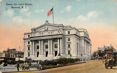 Essex Co. Court House Newark, New Jersey Postcard