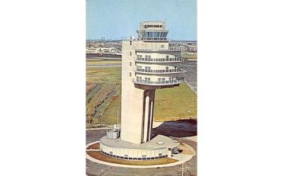 New Airport Control Tower Newark, New Jersey Postcard
