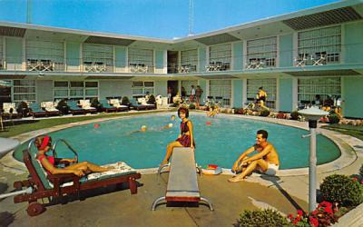 Chateau Bleu Luxury Resort Motel North Wildwood, New Jersey Postcard