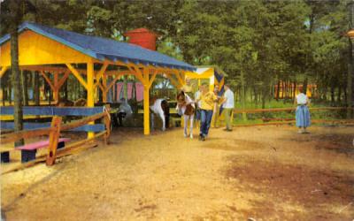 Storyland Village, Pony Track Neptune, New Jersey Postcard