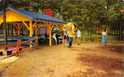 Storyland Village, Pony Track Neptune, New Jersey Postcard