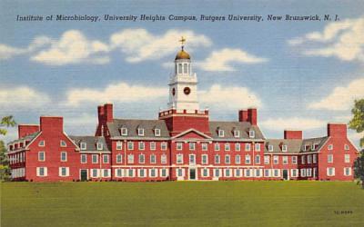 University Heights Campus, Rutgers University New Brunswick, New Jersey Postcard