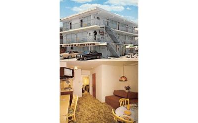 Sea Horse Motel & Apartment North Wildwood, New Jersey Postcard