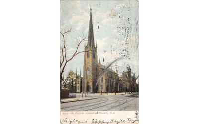 St. Patricks Cathedral  Newark, New Jersey Postcard