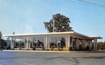 Bon Jour Restaurant Asbury Court Motel Neptune, New Jersey Postcard