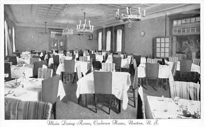 Main Dining Room Newton, New Jersey Postcard