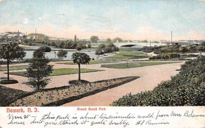 Branch Brook Park Newark, New Jersey Postcard