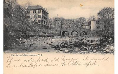 The Second River Newark, New Jersey Postcard