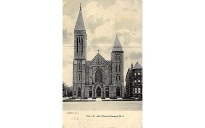 St. Luke's Church Newark, New Jersey Postcard