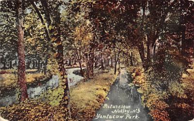 Picturesque Nutley, Yantacaw Park New Jersey Postcard