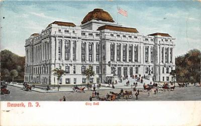 City Hall Newark, New Jersey Postcard