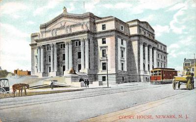 Court House Newark, New Jersey Postcard