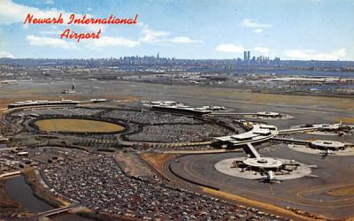 Newark International Airport New Jersey Postcard