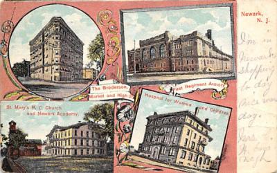 Newark New Jersey Postcard