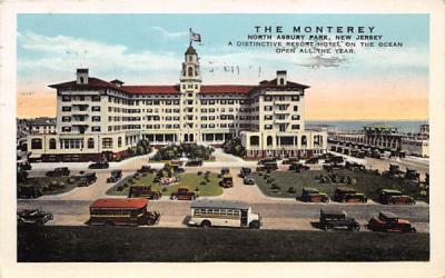 The Monterey North Asbury Park, New Jersey Postcard