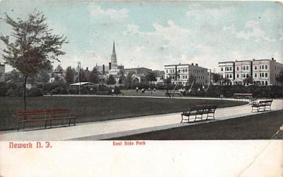 East Side Park Newark, New Jersey Postcard