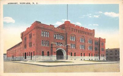 Armory Newark, New Jersey Postcard