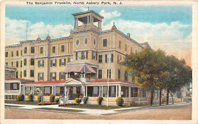 The Benjamin Franklin North Asbury Park, New Jersey Postcard
