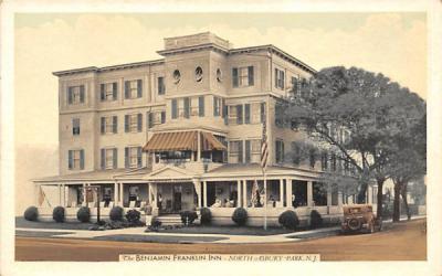 The Benjamin Franklin Inn North Asbury Park, New Jersey Postcard