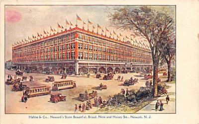 Hahne & Co., Newark's Store Beautiful New Jersey Postcard