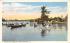 Canoeing at Weequahic Park Newark, New Jersey Postcard