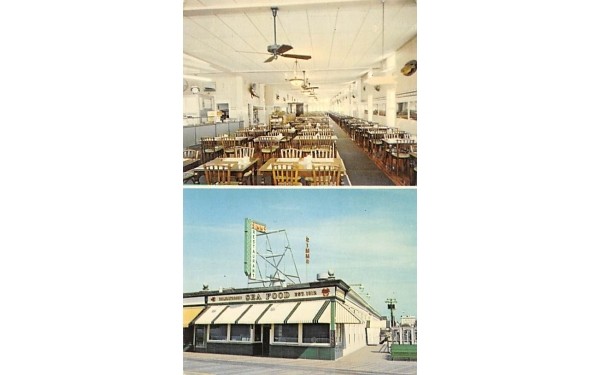 Simm's Restaurant Ocean City, New Jersey Postcard
