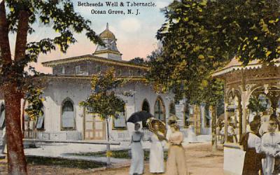 Betheseda Well & Tabernacle Ocean Grove, New Jersey Postcard