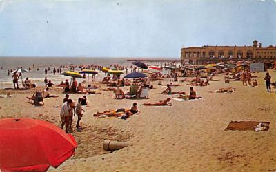 Enjoying Surf and Sand Ocean City, New Jersey Postcard