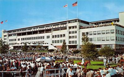 Monmouth Park Jockey Club Oceanport, New Jersey Postcard