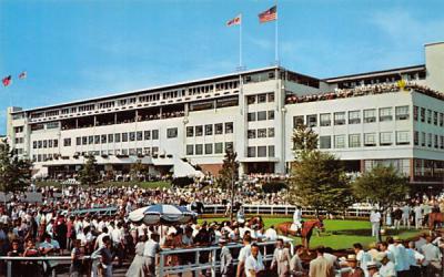 Monmouth Park Jockey Club Oceanport, New Jersey Postcard