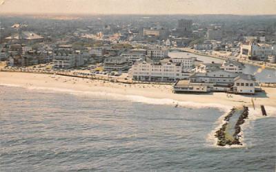 At the Water's Edge, The Famous North End Hotel Ocean Grove, New Jersey Postcard