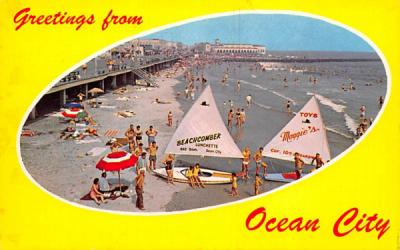 Greetings from Ocean City New Jersey Postcard