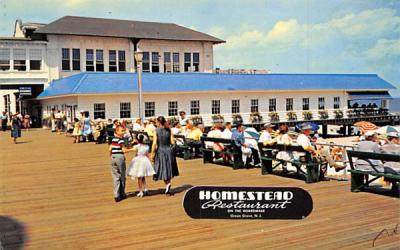 Homestead Restaurant Ocean Grove, New Jersey Postcard