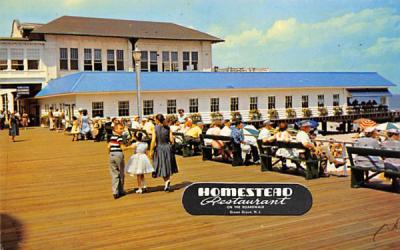 Homestead Restaurant Ocean Grove, New Jersey Postcard