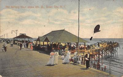 The Bathing Hour about 8th St. Ocean City, New Jersey Postcard