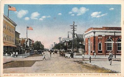 Asbury Ave. Ocean City, New Jersey Postcard
