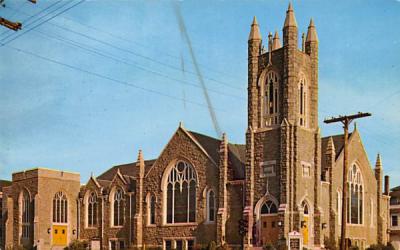 First Methodist Church Ocean City, New Jersey Postcard