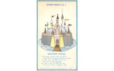 Weather Castle Ocean Beach, New Jersey Postcard
