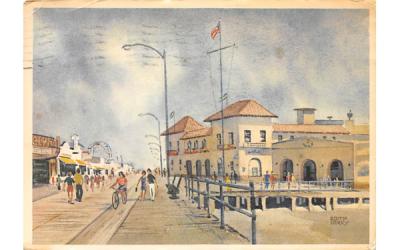Ocean City's world famous Music Pier New Jersey Postcard