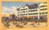 North End Hotel and Beach  Ocean Grove, New Jersey Postcard