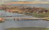 Bird's-Eye View at New Memorial Bridge Ocean City, New Jersey Postcard