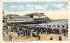 Scene on the Beach Ocean City, New Jersey Postcard