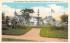 Founders Park, Showing Memorial Fountain Ocean Grove, New Jersey Postcard