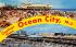 Greetings from Ocean City, N. J., USA New Jersey Postcard