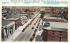 Bird's-eye View of Asbury Ave. Ocean City, New Jersey Postcard