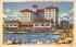 Hotel Flanders and Outdoor Swimming Pools Ocean City, New Jersey Postcard