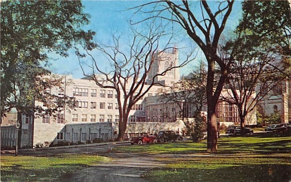 Harvey S. Firestone, Library, Princeton University New Jersey Postcard
