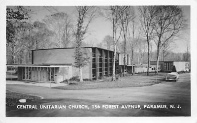 Central Unitarian Church Paramus, New Jersey Postcard