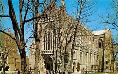 The Princeton University Chapel New Jersey Postcard
