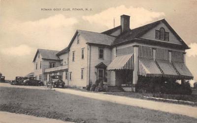 Pitman Golf Club New Jersey Postcard